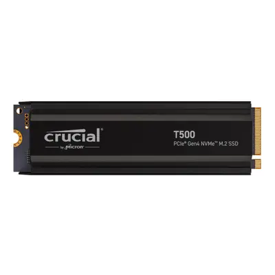 Crucial Solid State Drive T500 Heat Dissipation Vest, 2TB, M.2 2280, PCIe NVMe 4.0