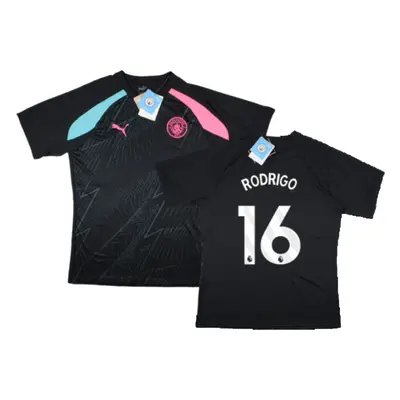 (XXL) Man City Pre-Match Jersey (Dark Navy) (RODRIGO 16)