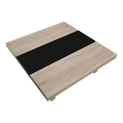 Modern Style Coffee Table, Natural Wood Coffee Table With High Gloss Finish, Wooden Coffee Table