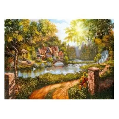 Ravensburger Puzzle Cottage Am FluÃ Pieces Puzzle