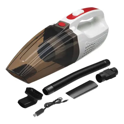 (Wireless) 120W 12V/5V 4000Pa Handheld Car Vacuum Cleaner Portable Wet Dry Home Strong Suction