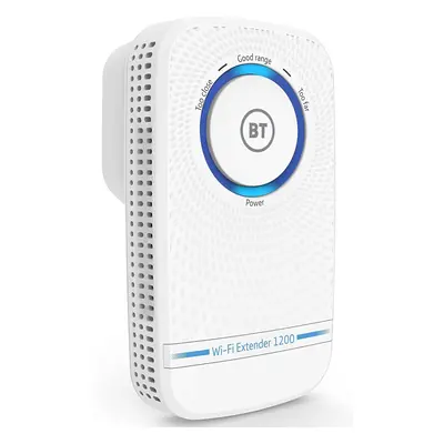 BT Wi-Fi Extender with 11ac Dual-Band Wi-Fi, White