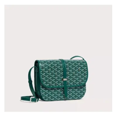 (green) Goyard Satchel Classic Messenger Pack