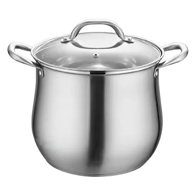 Kitchen Stainless Steel Soup Pot Stockpot Boiling Cooking Saucepan Pot