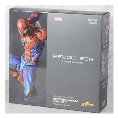 (KO) In Stock KAIYODO Spider-Man 2.0 Revoltech AMAZING YAMAGUCHI 16cm MK4 Peter