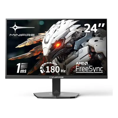 24 Inch Gaming Monitor 180Hz 1Ms FreeSync HDR 110% sRGB FHD 1080P Computer Monitor HDMI DP Ports