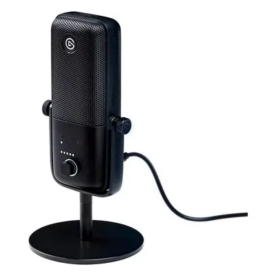 Elgato Wave:3 - USB Condenser Microphone and Digital Mixer for Streaming, Recording, Podcasting 