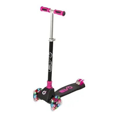 EVO Light Up Cruiser Scooter With Light Up Wheels For Kids | Foldable Kids Scooter With Adjustab