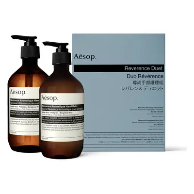 Aesop Kits Reverence Aromatique DUO | Hand Wash + Hand Balm | All Natural Hand Wash & Hand Balm 