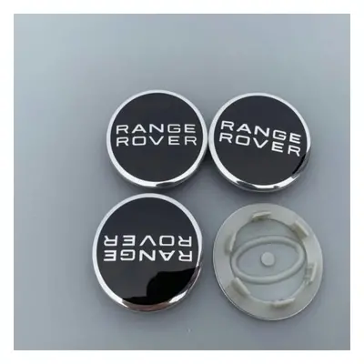 (RR) 4x 62mm Sv Uk Flag Wheel Center Caps Cover Emblem For L/and R/over R/ange R/over Lr2 Lr3 Lr