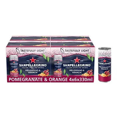 San Pellegrino Pomegranate & Orange 4x6x330ml