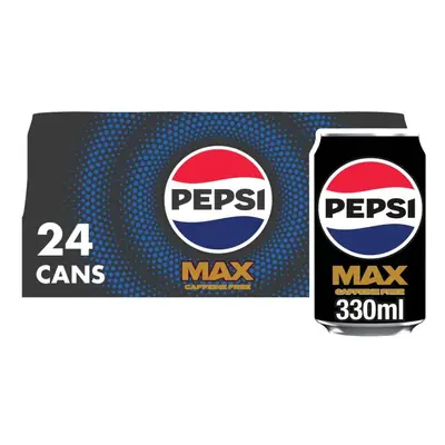 Pepsi Max No Caffeine, x330ml