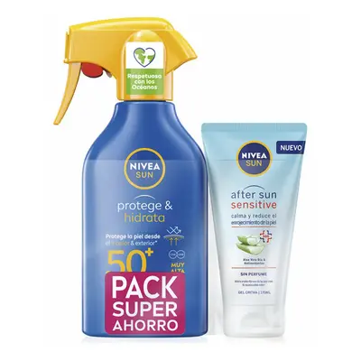 Sun Protection Set Nivea Spf 2 Pieces