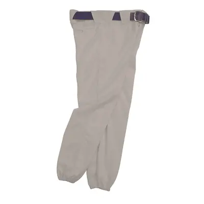 BASEBALL PANT-GREY-ADULT-GREY-S