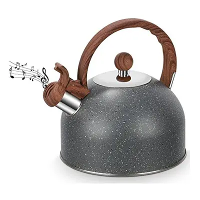 Whistling Kettle 2.5 Stove Induction Stovetop Whistling Kettle Stainless Steel Whistling Kettle 