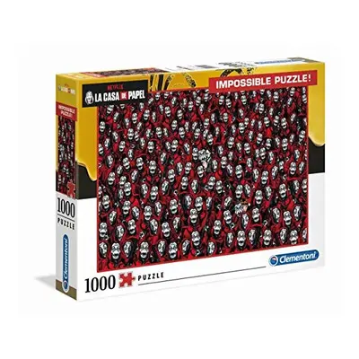 Clementoni - - Impossible Puzzle - La Casa De Papel / Money Heist - pieces - Made in Italy - Jig