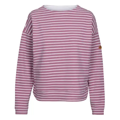 (6, Light Mulberry) Trespass Women Casual Striped Marl Top Soothing