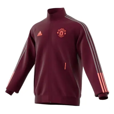 (L) Man Utd EU Presentation Jacket (Burgundy)