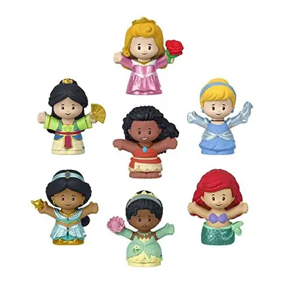 Fisher-Price Little People Disney Princess Toys, Set of Character Figures for Toddler and Presch