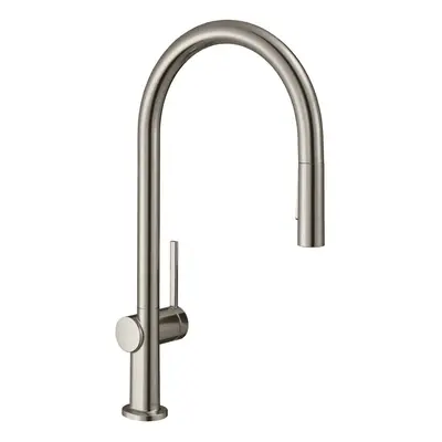 Hansgrohe Talis M54 Kitchen Mixer Tap Single Lever Chrome Modern Pull Out Spout