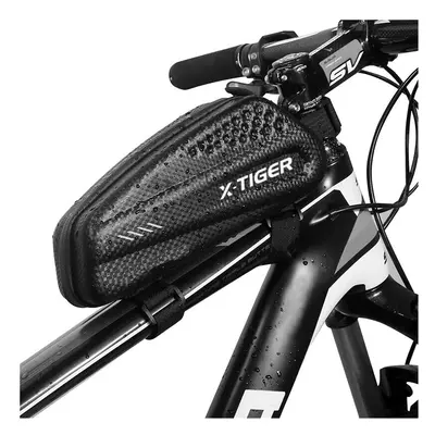 Bicycle Frame Bag 1L Waterproof Cycling Bike Bag 3D EVA Shell Pouch Bicycle Top Front Tube Bag B