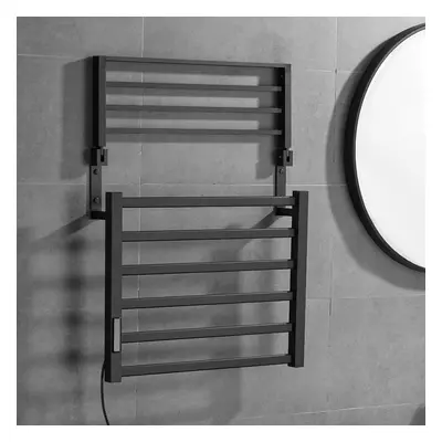 Stainless Steel Electric Towel Rack Temperature Time Control Smart Heated Towel Rail Towel Warme