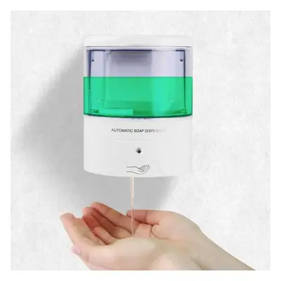 700ML Automatic Sensor Soap Foam Liquid Dispenser Touch Free Wall Mounted Soap Sanitizer Pump