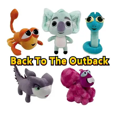 (5pcs Set) Back To The Outback Doll Stuffed Animal Toy Gift