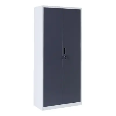 Metal Storage Cabinet - Closet Storage for Office, Bedroom, Living Room, Kitchen Lockable Storag