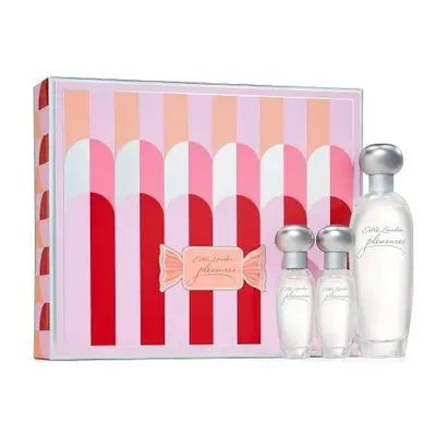 Pleasures Pcs Set: 3.4 Eau De Parfum Spray + 0.5 Eau De Parfum Spray + 0.5 Eau De Parfum Spray