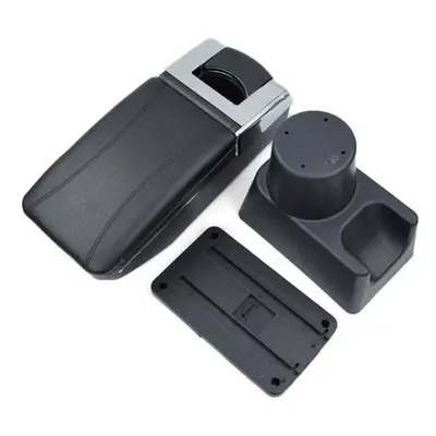 (black) Armrest For Renault Dacia Duster I Arm Rest Rotatable Storage Box Decoration Car Styling