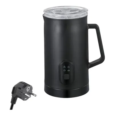 (black, US Plug) Electric Milk Frother 4-in-1 400w 580ml/19.61oz Hot And Cold Milk Foamer Silent