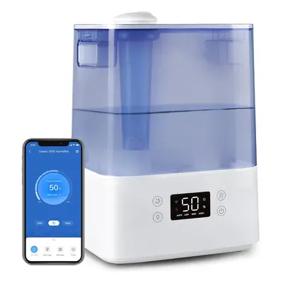 (6L Smart Cool Mist Humidifier) Bedroom baby home humidifier