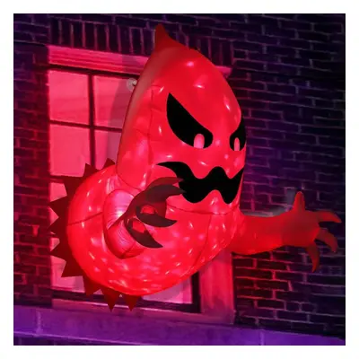 Halloween Inflatables Ghost Unique Giant Window Ghost Scary Phantom Coming Out of Window Blow Up