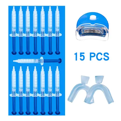 (15 set) 44% carbamide peroxide 10ml teeth whitening gel/dental teeth whitening