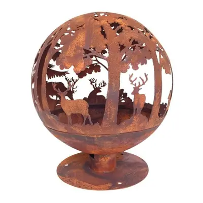 Fire Globe - Woodland Scene