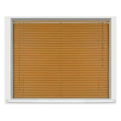 (195cm X 150cm ) Teak PVC Venetian Trimmable Window Blinds