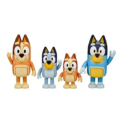 Bluey and Family: Bingo, Bandit and Chilli Figure pack Articulated Character Action Figures 2.5 