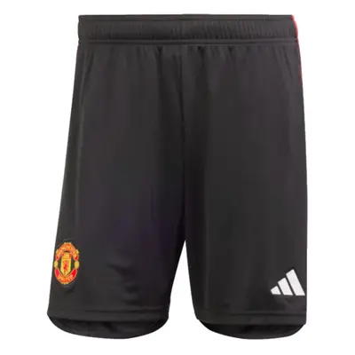 (S) Man Utd Home Shorts (Black)