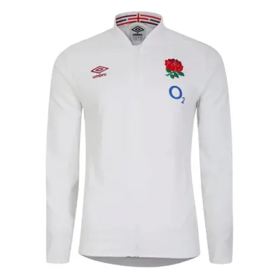 (S) England Rugby Anthem Jacket (White)