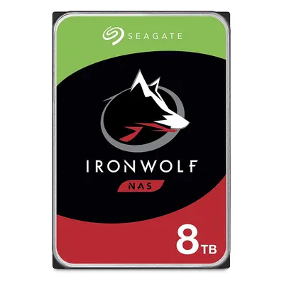 Seagate IronWolf 8TB NAS Internal Hard Drive HDD ? 3.5 Inch SATA 6Gb/s RPM 256MB Cache for RAID 