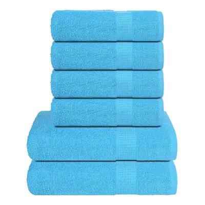 vidaXL Piece Towel Set Turquoise gsm 100% Cotton