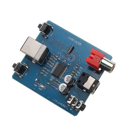 DAC Decoder PCM2704 USB To S/PDIF Sound Card Board 3.5mm Analog Output Coaxial Hi-Fi Module