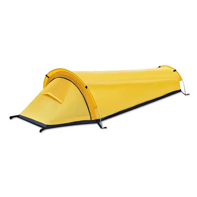 (Yellow) Camping Ultralight Tent Person Car Travel Outdoor Tents Backpacking Waterproof Sleeping