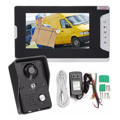 7inch LCD Video Doorbell Intercom IR Camera Monitor Night Vision Home Security