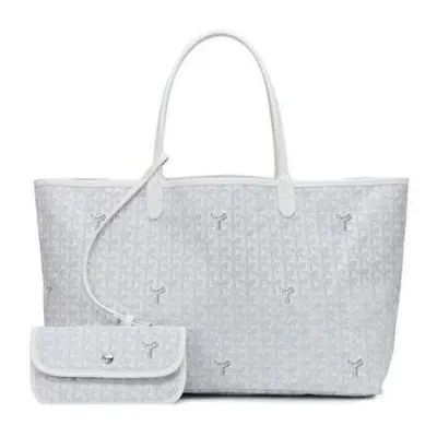 (white, large) UK Goyard Dog Tooth Bag Large Capacity Tote Mother Bag Handbag Gifts Women NEW