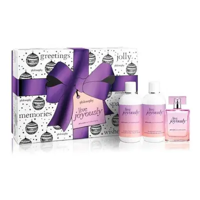 Philosophy Live Joyously Pcs Set: Oz Edp Sp + Oz Shower Gel + Oz Body Emulsion