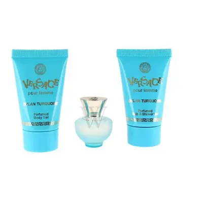 Versace Ladies Dylan Turquoise Gift Set Fragrances