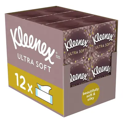 Kleenex Ultra Soft Facial Tissues - Cube Boxes