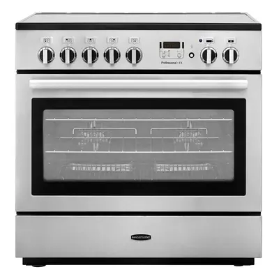 Rangemaster Professional Plus FX PROP90FXEISS/C 90cm Electric Range Cooker with Induction Hob - 